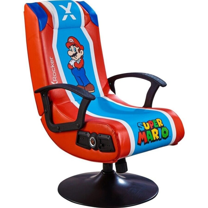 X Rocker Veleno Buy Super Mario Gaming Chair Rocker X-Rocker Nintendo Veleno 2.1 - MyDeal