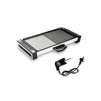 Vintage Electric BBQ Grill Smokeless Quick Heating Griddle Teppanyaki Non-Stick Camping