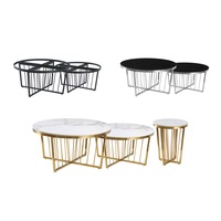 Serena Coffee Table & Side Table Collection - 3 Colours Available