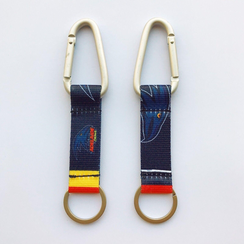 Buy AFL Carabiner Key Ring - Adelaide Crows - Keyring - Clip and Ring ...