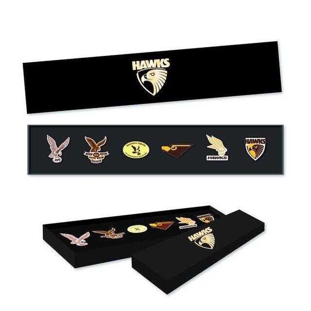 Hawk Logo Pin Buy AFL Evolution Pin Set - History Logos - Hawthorn Hawks - MyDeal ...