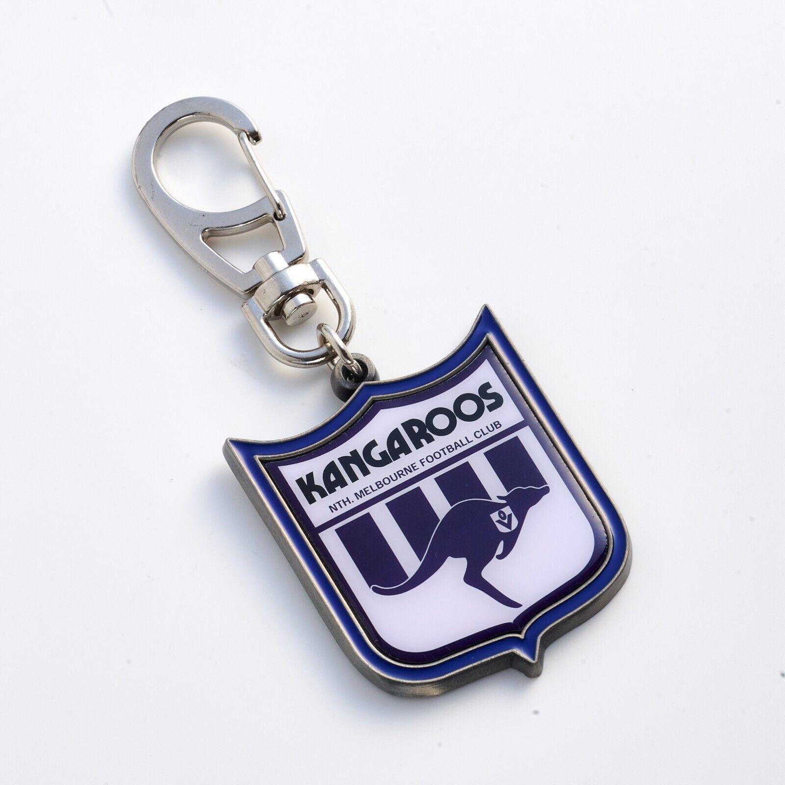 Buy AFL Heritage Metal Key Ring - North Melbourne Kangaroos - Logo ...