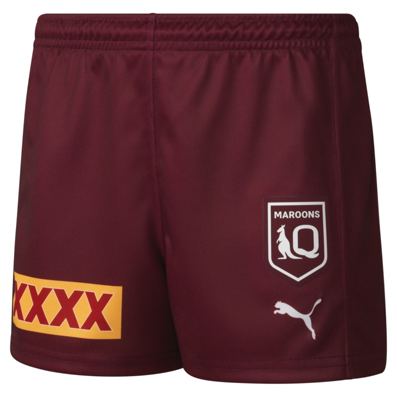 Buy NRL 2023 Replica Shorts Queensland Maroons QLD Mens Maroon