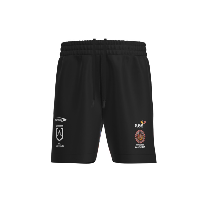 Buy NRL 2023 Training Shorts Indigenous All Stars Mens Rugby