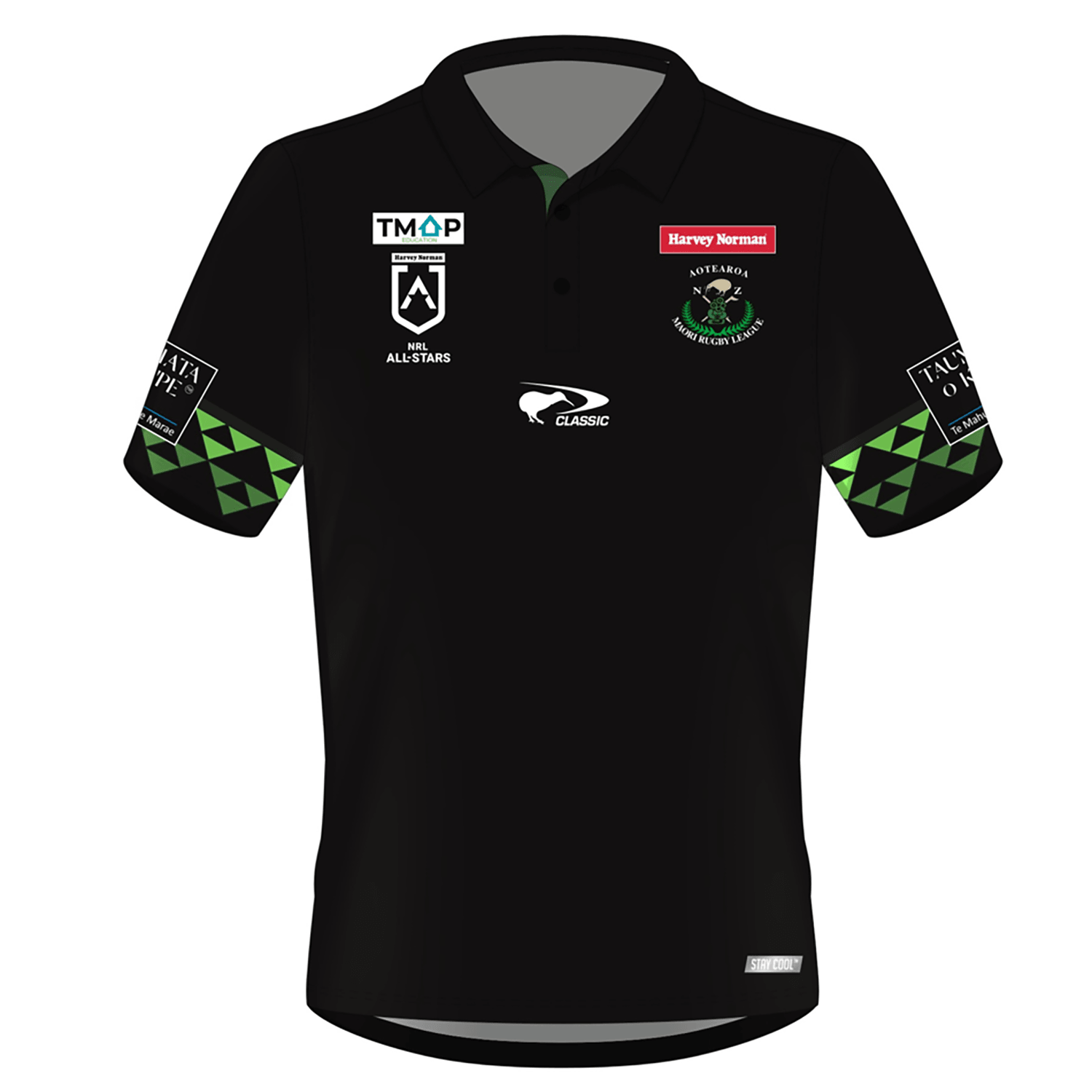 Buy NRL 2024 Performance Polo Shirt Maori All Stars Mens Adult   Nrl 2024 Performance Polo Shirt Maori All Stars Mens Adult 10894309 00 