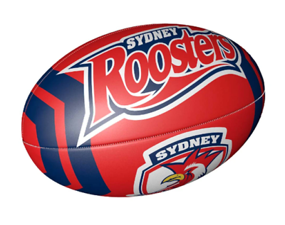 NRL 6 Inch Supporter Sponge Football - Sydney Roosters - Ball