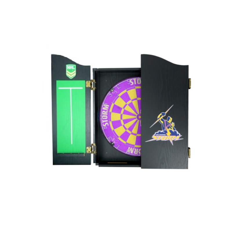 Buy NRL And Dart Board Set Melbourne Storm Dartboard MyDeal