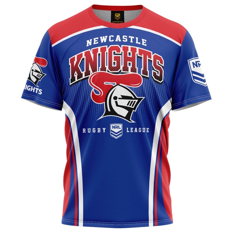 Buy NRL Kids Sideline Tee Shirt Newcastle Knights Baby Child T