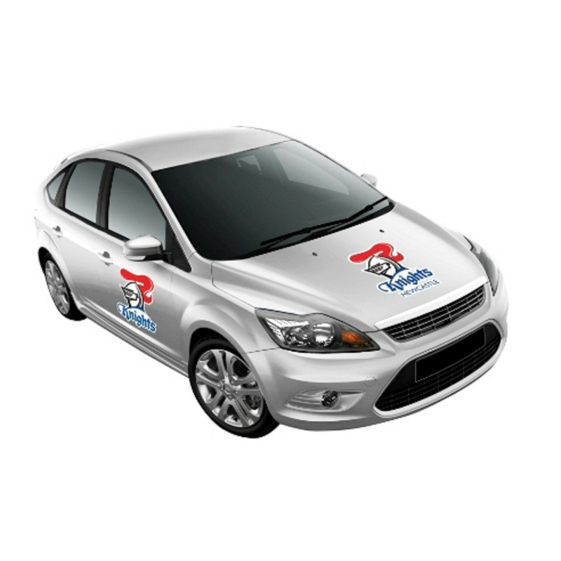 Buy NRL Monster Decal Newcastle Knights Car Sticker 470mm MyDeal