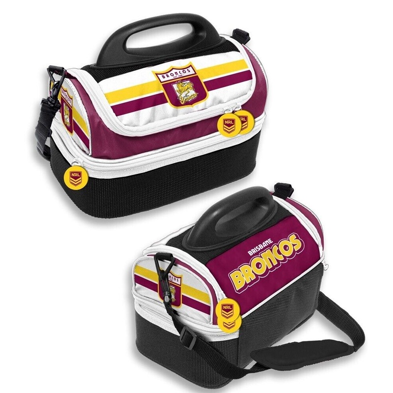 Buy NRL Retro Dome Cooler Bag - Brisbane Broncos - Insulated Cooler ...