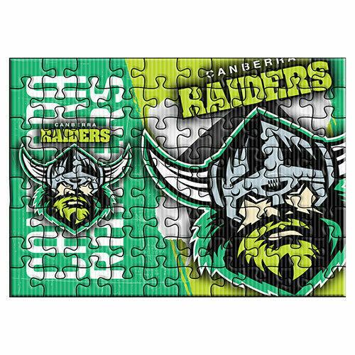 Caberra Raiders Gift Boxed NRL Team Logo 48 Piece Puzzle 