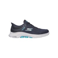 SKECHERS Go Walk 7 Slip In Shoe - Valin - Black/Aqua - Womens