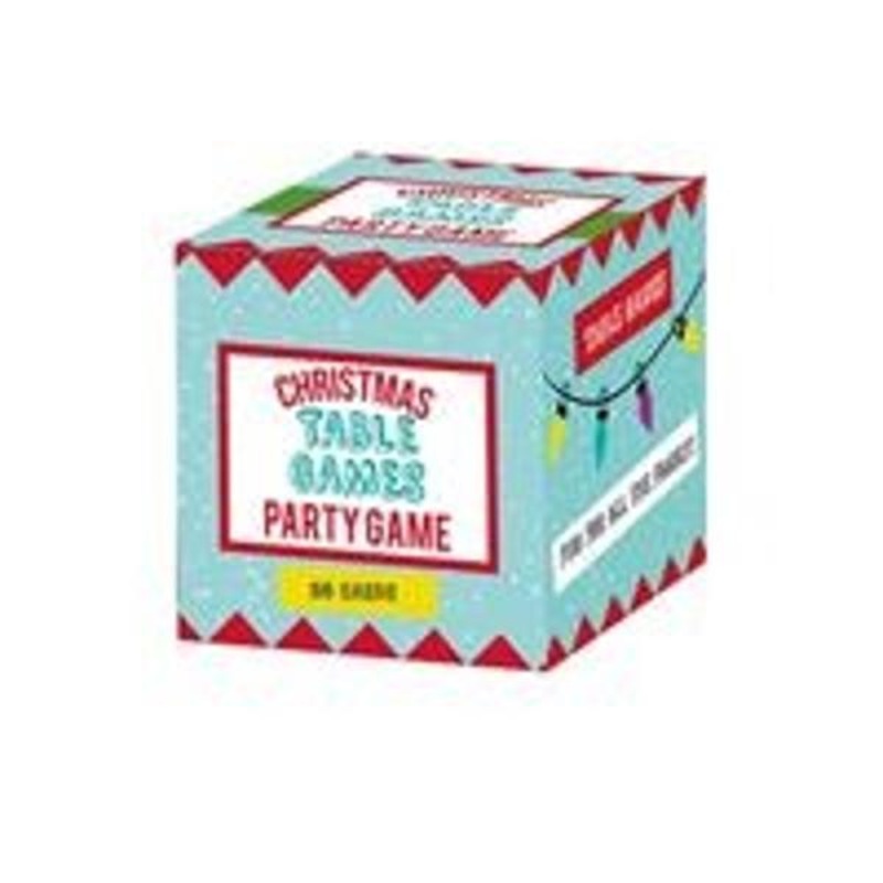 Buy Christmas Table Party Games 3 In 1 Challenge 50 Cards Set Family