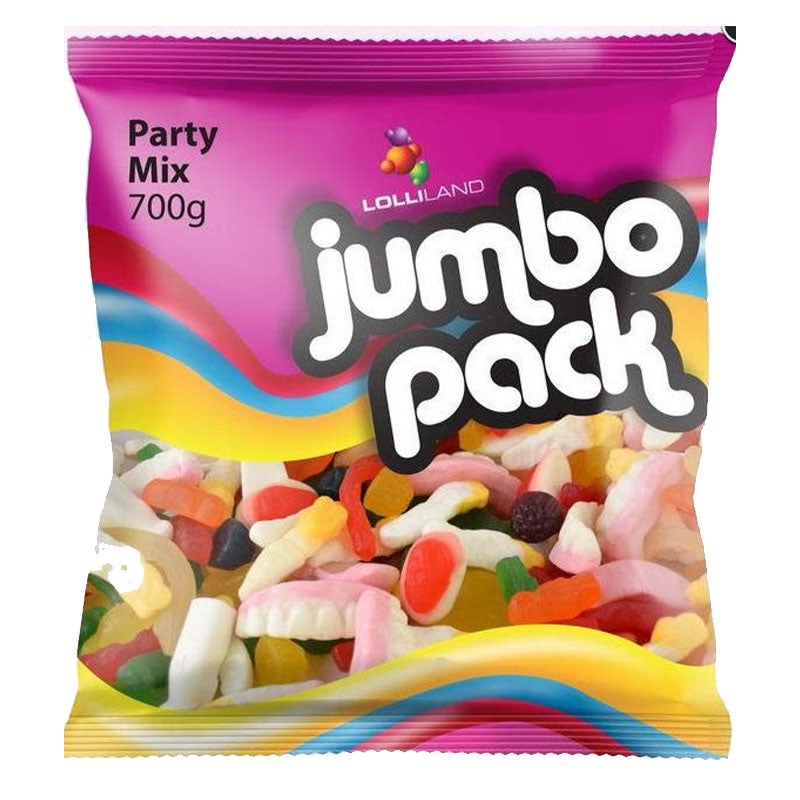 Jumbo Pack - Party Mix Lollies 600 g - MyDeal