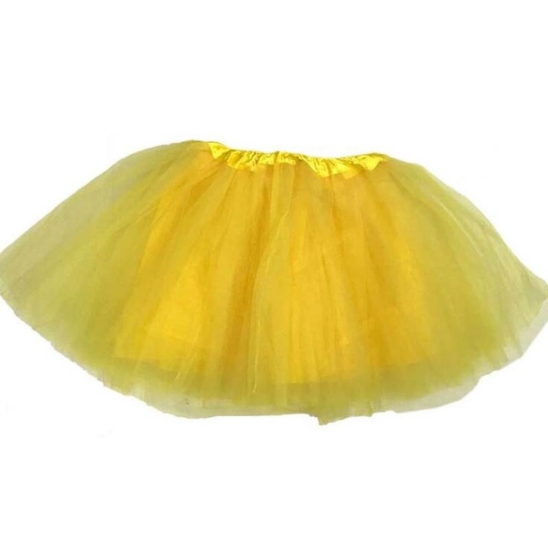 Buy Tutu Lined Yellow 40cm Skirts Princess Dress Up Party Costume ...