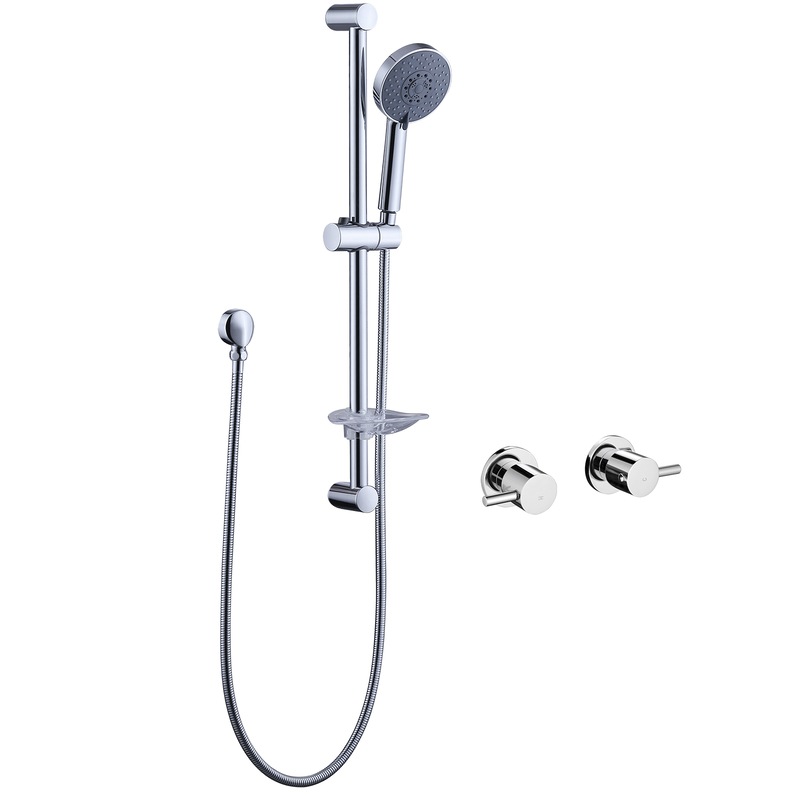 Buy Decaura 4 Function Handheld shower head on rail adjustable Sliding