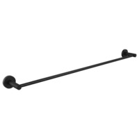 Decaura 750mm Towel Bar for Bathroom Kitchen Hand Towel Holder Dish Cloths Hanger Wall Mount No Drill Matt Black