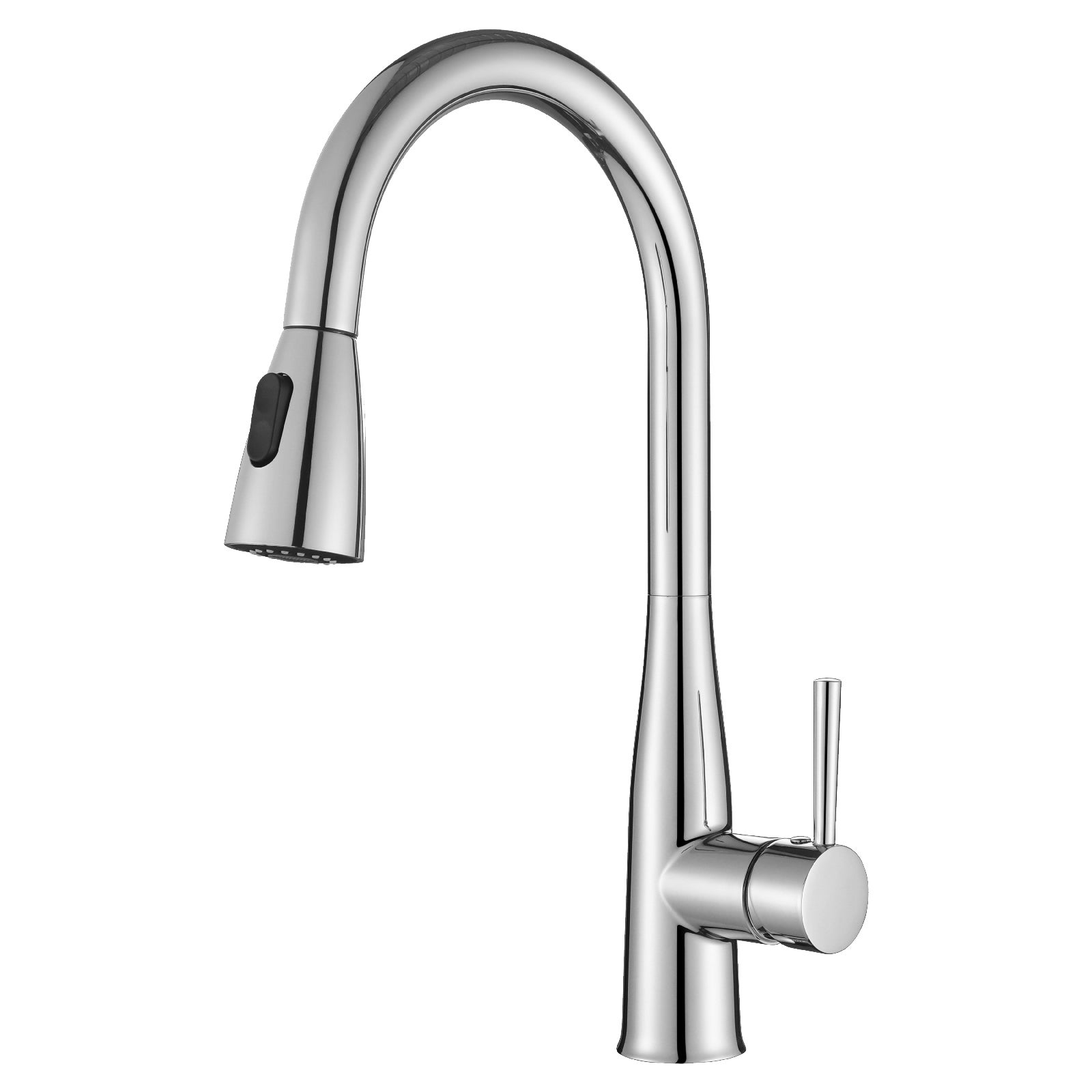 Decaura Pull Down Kitchen Tap Mixer Basin Taps Faucet Swivel Spout Brass Chrome 2-Way