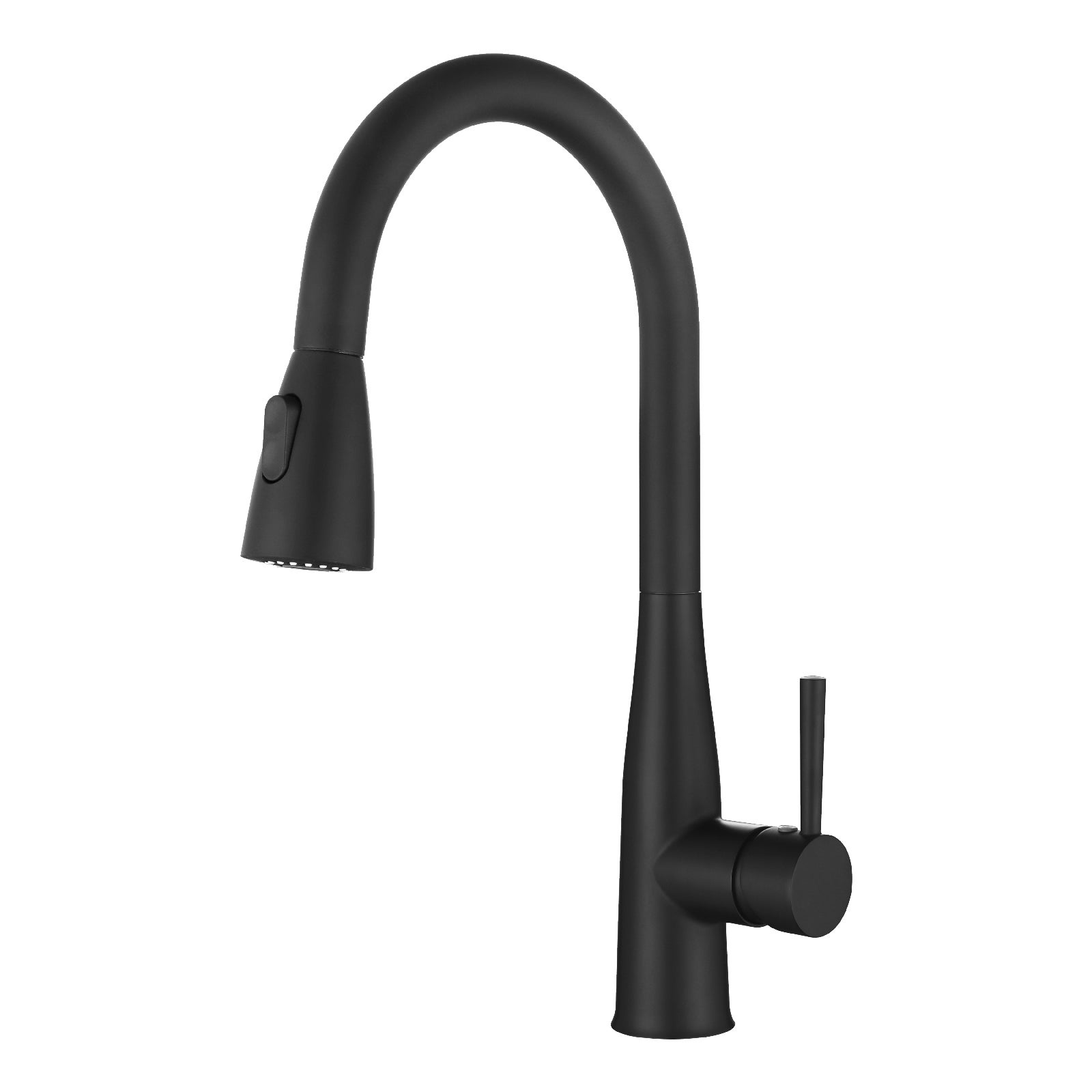 Decaura Pull Out Kitchen Mixer Tap Black Basin Taps Faucet Swivel Spout Brass 2-Way
