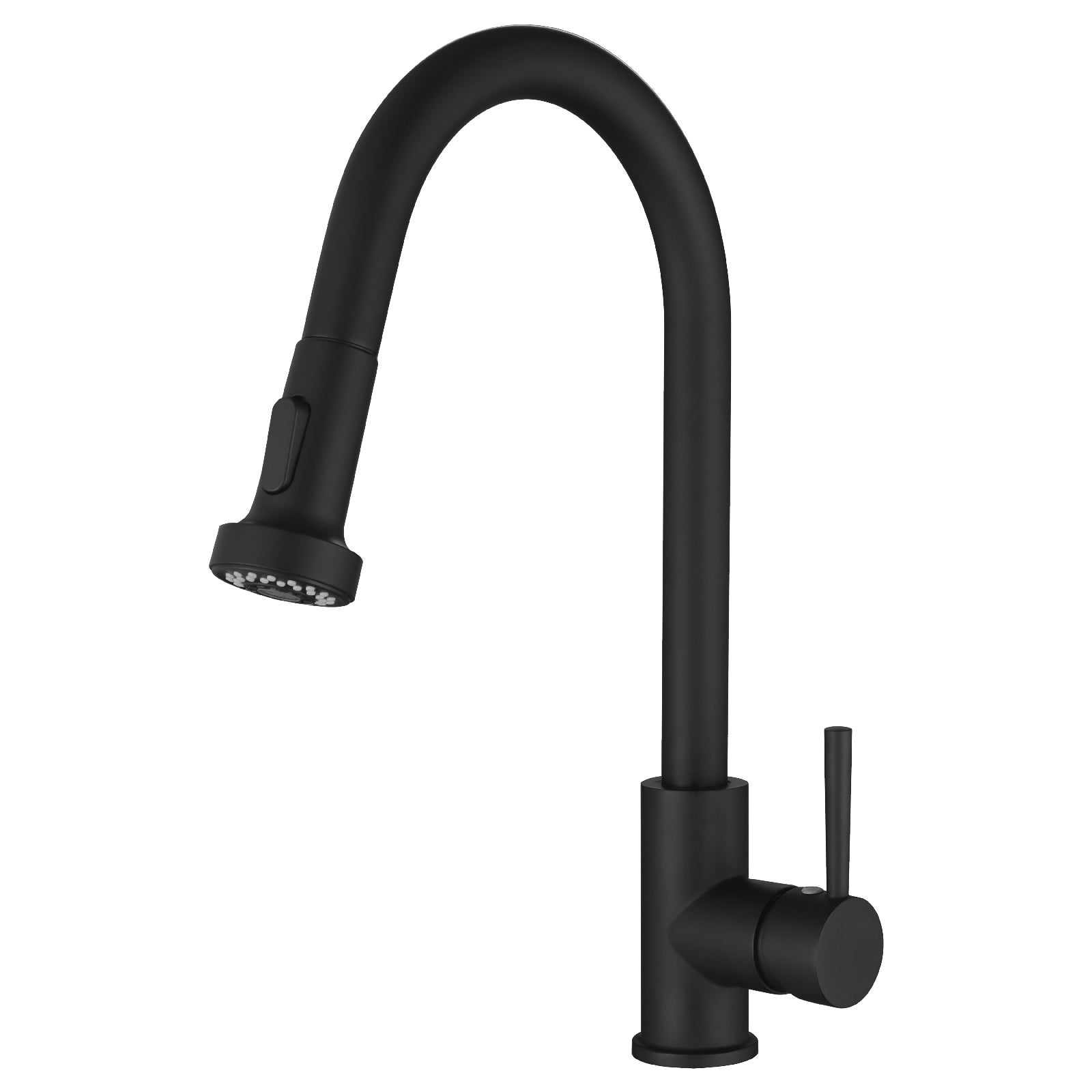 Decaura Pull Out Kitchen Mixer Tap Black Basin Taps Faucet Swivel Spout Brass 2-Way