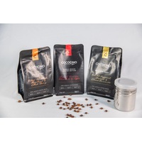 Organic Arabica Coffee Beans 250g - 3 Pack special offer