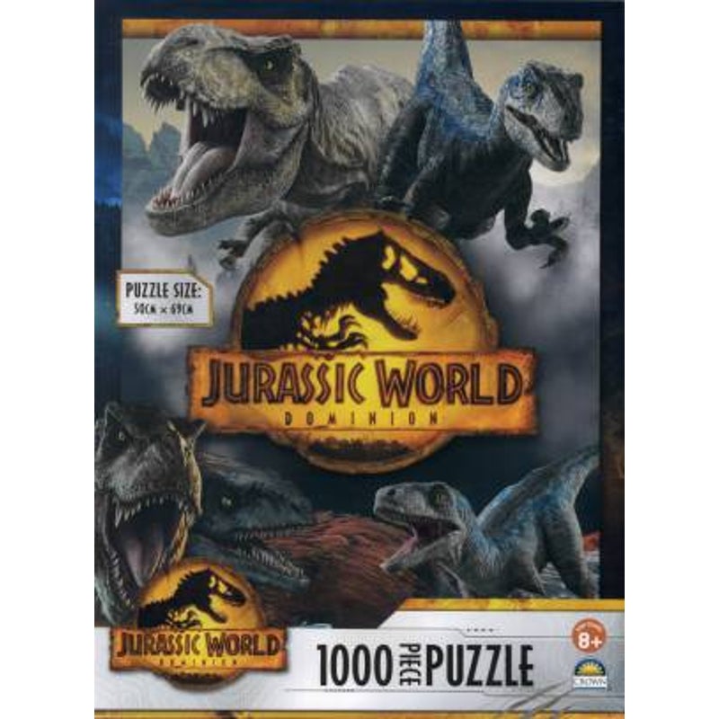 Buy 1000 Piece Puzzle Jurassic World Dominion Dinosaurs Mydeal