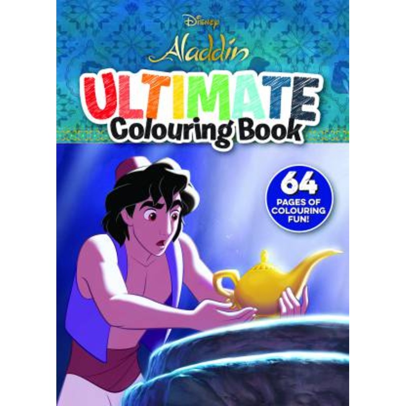 Buy Disney Aladdin Ultimate Colouring Book MyDeal