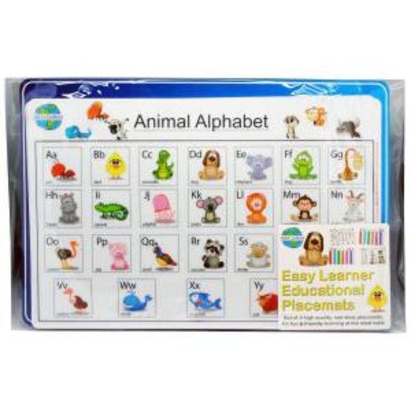 Buy Easy Learner Educational Placemats Set Of 4 MyDeal