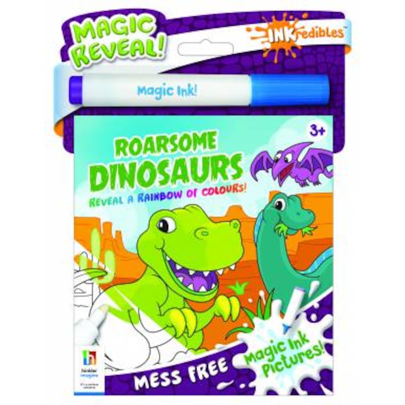 Buy Inkredibles Magic Ink Pictures: Roarsome Dinosaurs - MyDeal