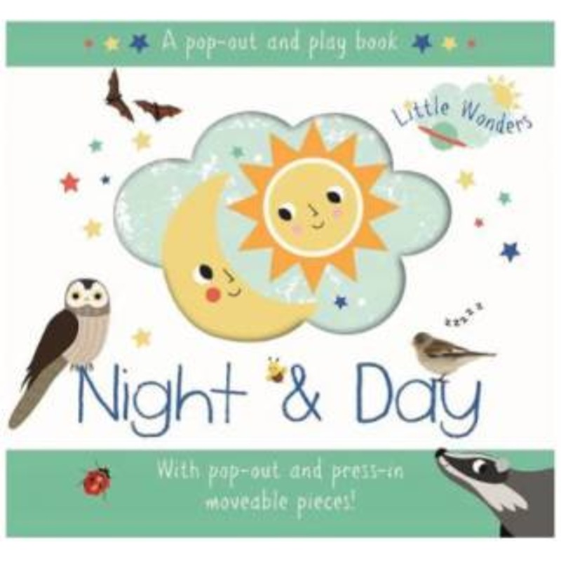 Buy Little Wonders PopOut Play Book Night And Day MyDeal