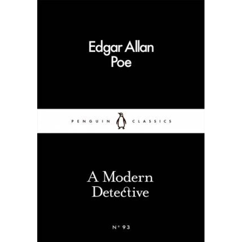 Buy Penguin Little Black Classics: A Modern Detective by Edgar Allan ...