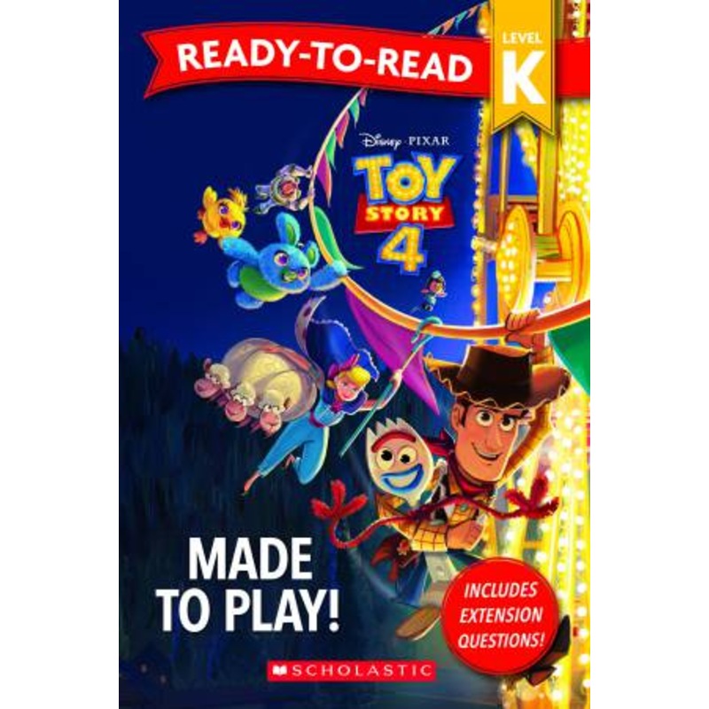 Buy Toy Story 4 Made To Play! ReadyToRead Level K MyDeal