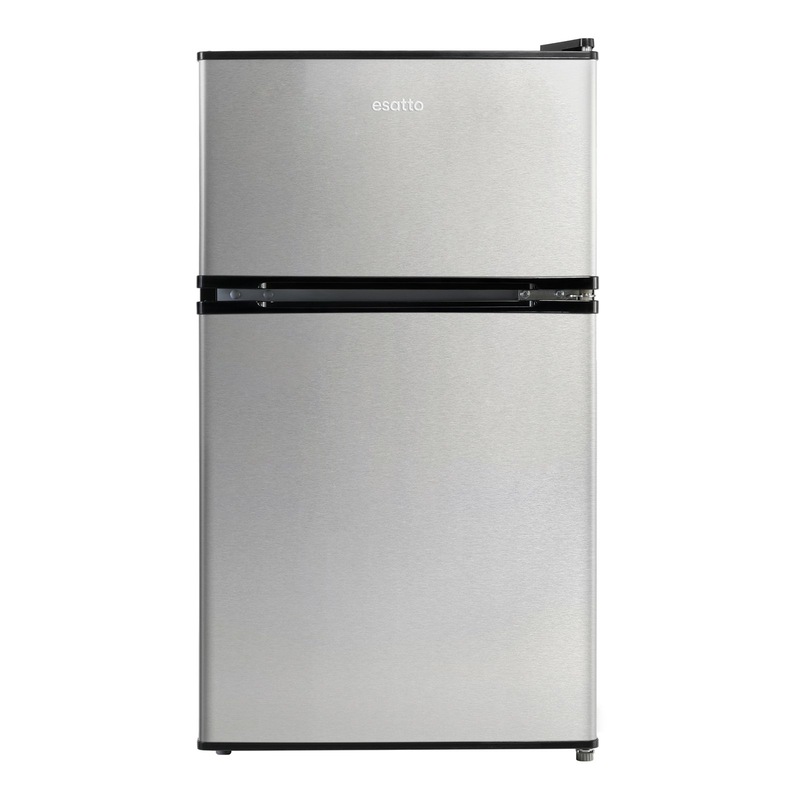Buy Esatto 87L Inox Mini Top Mount Refrigerator EBF91S MyDeal