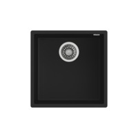 TEKA 400mm x 400mm Tegranite Undermount Sink, Black