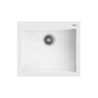 TEKA 500mm x 400mm Tegranite ForSquare Sink, Arctic White