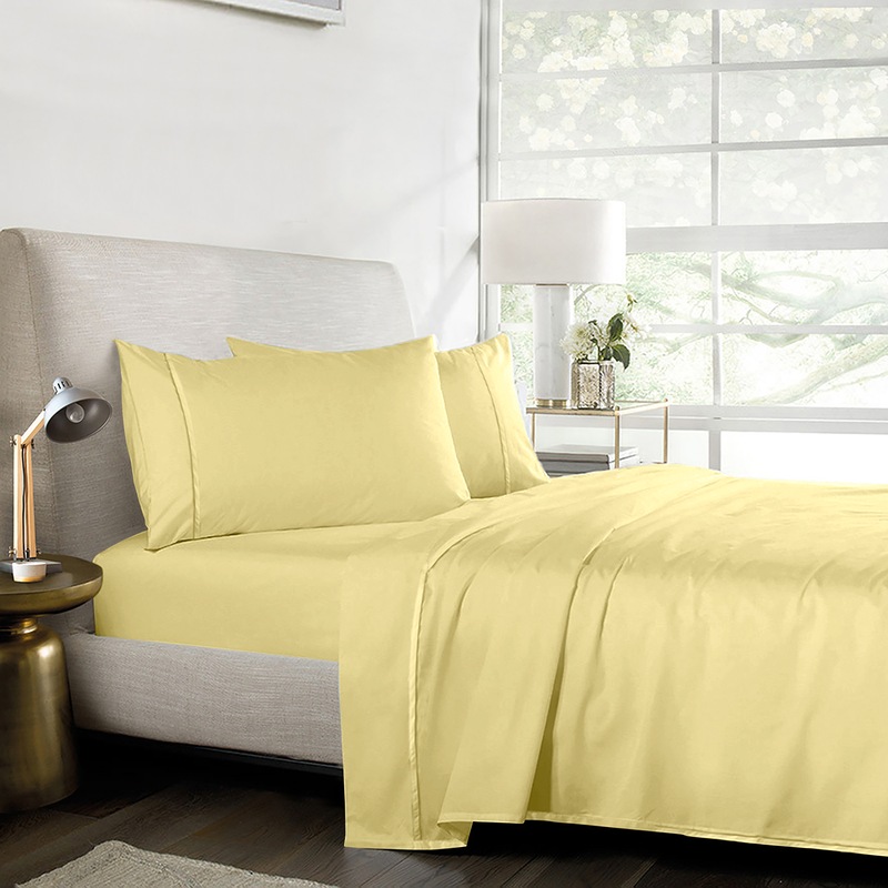Buy Bedding N Bath 1000TC Pure Egyptian Cotton Ultra Soft Flat / Fitted