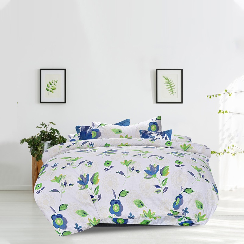 Buy Bedding N Bath 6 Pcs Luxury Quilt Cover Set (Queen) - Borde - MyDeal