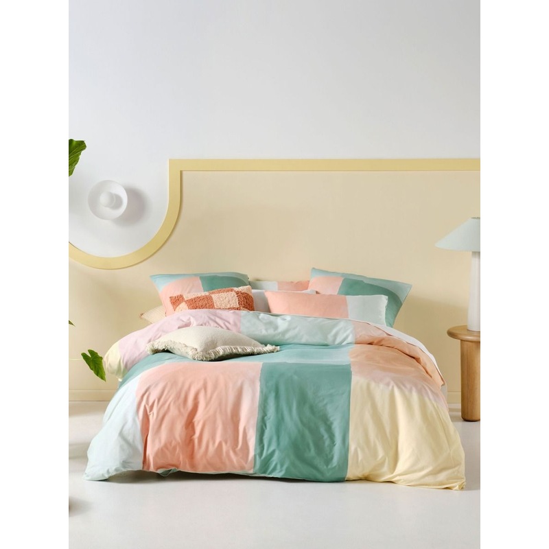 Buy LINEN HOUSE MATTONI QUILT COVER SET MyDeal