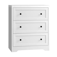 STAN 3 Chest of Drawers Tallboy Cabinet Bedside Table Hamptons Furniture