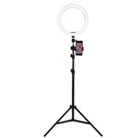 10'' Dimmable Makeup Phone Selfie Live LED Ring Lamp Light Kit with Tripod Stand