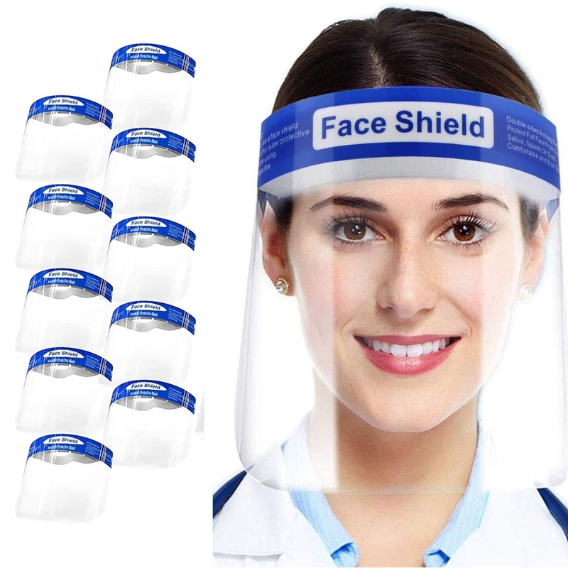 Buy 10x Safetyware Safety Full Face Shield Mask Clear Protection Anti