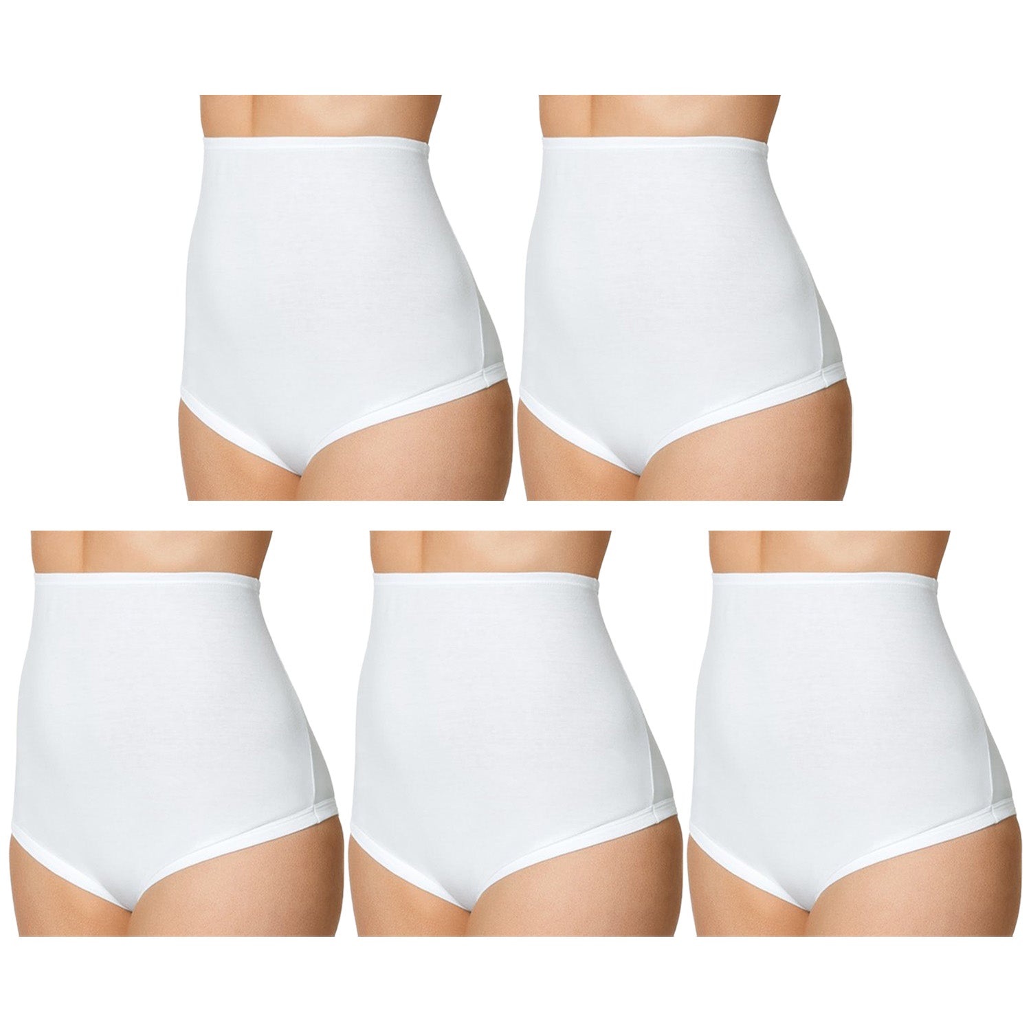 Buy 5 Pack Bonds Cottontails Full Brief Extra Lycra Womens