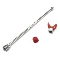 Airless Paint Sprayer Spray Nozzle Gun Tip Extension Pole 30 50 75 100CM Option