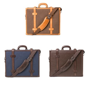 Barber Shop Carry On Hardcase Heritage Leather Canvas Shoulder Camera Bag Case