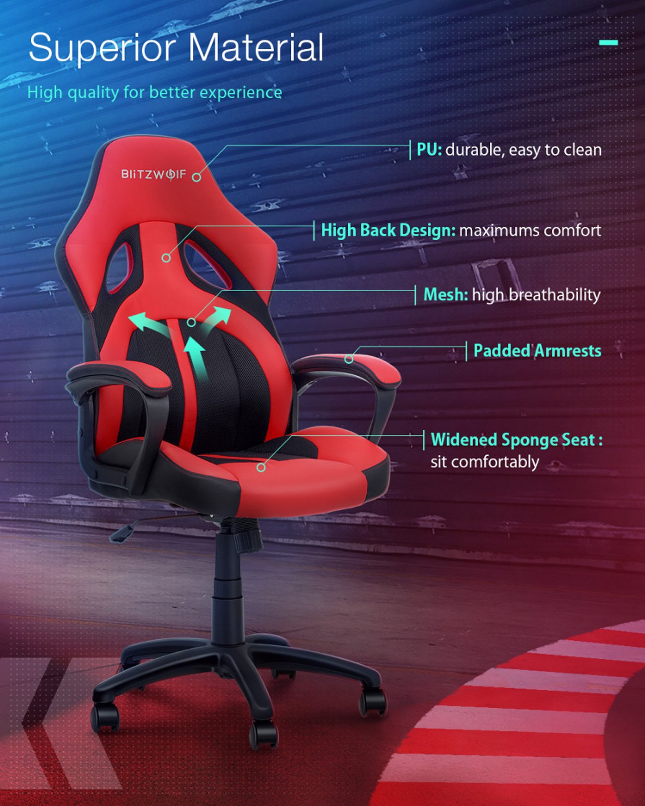 Blitzwolf chairs hot sale