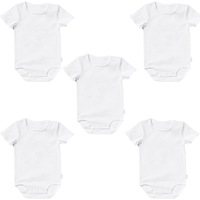 Bonds 5 Packs Baby Infant Wonderbodies Short Sleeve Bodysuit Wondersuit