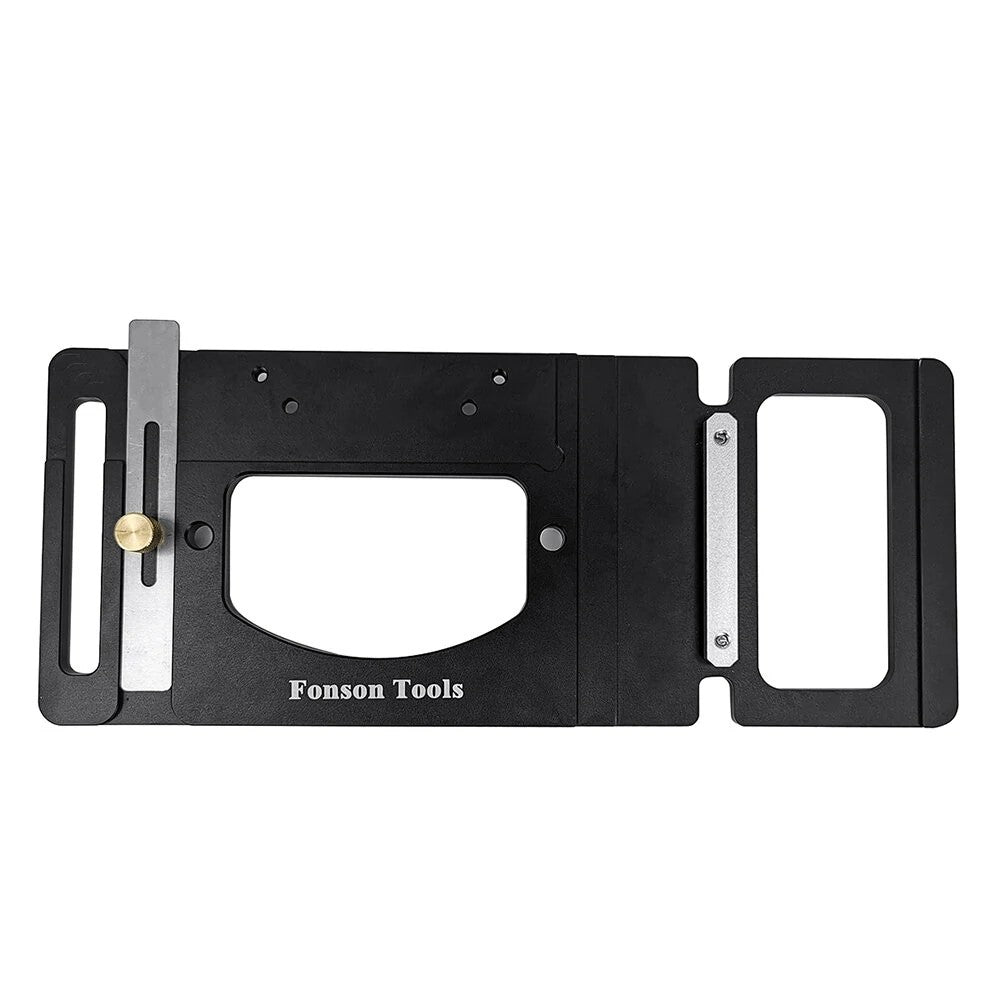 Fonson Tools Alloy Circular Saw Square Guide Rail Track Woodworking Right Angle for