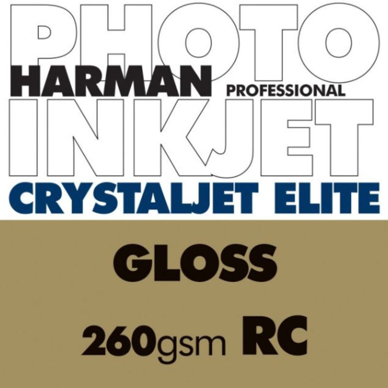 Buy Harman Crystaljet Elite 260gsm Gloss 43.2cm x 30.5m Inkjet Photo