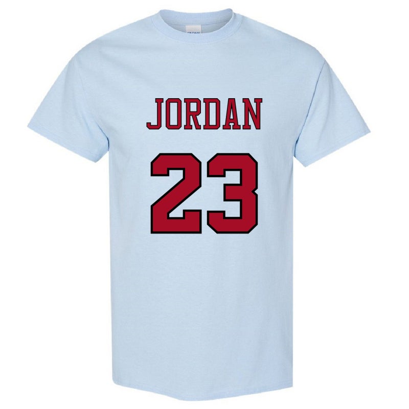 Buy Jordan 23 Logo Legend Jersey Basketball Sports Mens Light Blue T Shirt  Tee Top - MyDeal