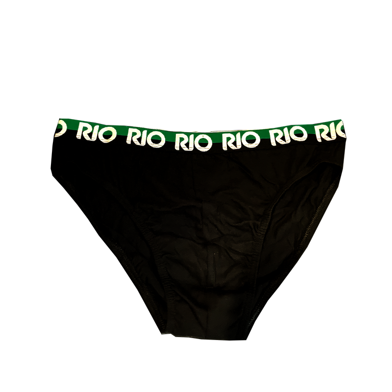 Mens Rio 5 Pairs Briefs - Underwear Men's Cotton Black Red Blue